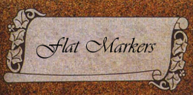 Flat Markers - Grave Markers