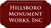 Logo, Hillsboro Monument Works, Inc. - Grave Markers